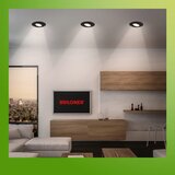 BRILONER 7587035-KOMPLET 3xLED kupatilsko ugradno svetlo KLIRA LED/4,9W/230V IP23 crna | Eponuda.com
