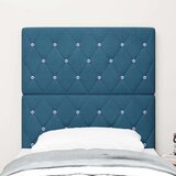  Uzglavlje Tamno plava 80 cm Baršun | shoptok.hr