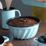 RIESS Pekač za kuglof Colourful 24cm / okrogel / moder / emajl, (5000241648) | Shoptok.si