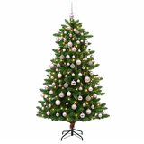  Umjetno božićno drvce s kuglicama 180 cm 300 LED lampica | shoptok.hr