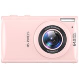 INF Večnamenska glasbena kamera: 64MP, 4K video, MP3, 1200mAh baterija Pink, (5000348328) Cene