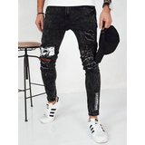 DStreet Spodnie męskie jeansowe czarne | Shoptok.si