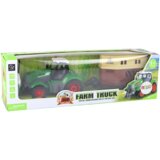 Traktor s prikolicom za životinje na daljinsko upravljanje 1:24 - zeleno/smeđi | shoptok.hr