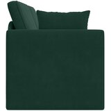  Podni kauč na razvlačenje Tamnozelena 213 x 70 x 77 cm Baršun | Eponuda.com