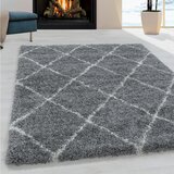 XXXL Preproga Z Visokim Florom Alvor, Siva, 140x200cm | Shoptok.si