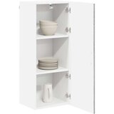 vidaXL Stenska kuhinjska omarica s polico Siva Sonoma 40 x 31 x 100 cm | Shoptok.si