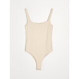 Sinsay Jednobojni body na naramenice | shoptok.hr