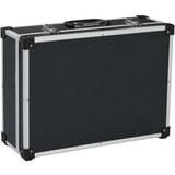 vidaXL Kovček za orodje 46x33x16 cm črn aluminij | Shoptok.si