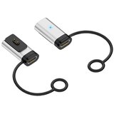INF Type-C Magnetic Charging Adapter za Xiaomi in Redmi, 2-pack, aluminij Silver, (5000276740) | Shoptok.si