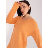 RUE PARIS Sweater-TO-SW-1810.13-light orange | Shoptok.si