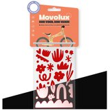 Movolux visoko odsevne nalepke Doodle Shine, rdeče u