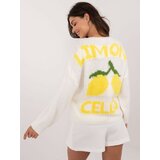 Italy Moda Sweater-MI-SW-2108.92-ecru Cijene