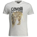 Cavalli Class Muška Majica Kratkih Rukava Bijela | shoptok.hr