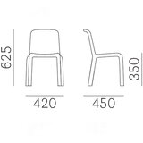  Stolice za djecu — by FIORAVANTI — 4 kom. • Made in Italy | Eponuda.ba