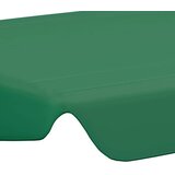  Zamjenski krov za vrtnu ljuljačku zeleni 150/130 x 105/70 cm | shoptok.hr