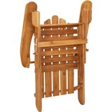  3-dijelna vrtna garnitura Adirondack masivno bagremovo drvo | shoptok.hr