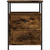  Noćni ormarić boja hrasta 44 x 45 x 60 cm od konstruiranog drva | Eponuda.com