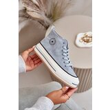 Big Star Insulated women's platform sneakers grey | Eponuda.ba