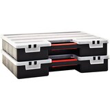  Kutije za asortiman 2 kom s podesivim pregradama 460x325x80 mm | Eponuda.com