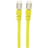 Intellinet 740777 RJ45 omrežni kabel\, Patch kabel CAT 6a S/FTP 1.50 m rumena zaščita iz folije\, pletena zaščita\, zaščiten\, brez halogena 1 kos, (20417648) | Shoptok.si