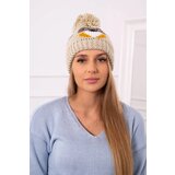 Kesi marka niezdefiniowana Women's cap Sowa K340 beige Cijene