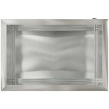  Vrtna posuda za sadnju s LED svjetlom Srebrna 40 x 60 x 40 cm Slike