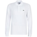 Lacoste Polo majice dolgi rokavi L1312 Bela Cene