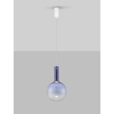 Nova Luce Plava staklena LED viseća svjetiljka s mogućnosti zatamnjivanja ø 25 cm Nostos – | shoptok.hr