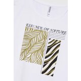 Marisse Cotton Blouse With Print, White | shoptok.hr