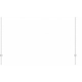  Stup za ogradu 5 pcs Srebrno 140 cm Čelik | shoptok.hr