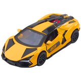 Sports Metal Drive Opening Doors Yellow 1:32 | Shoptok.si