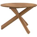 vidaXL Vrtni stol Ø109x74 cm Masivno tikovino | shoptok.hr