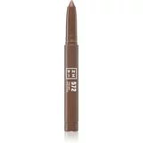 3INA The 24H Eye Stick dolgoobstojna senčila za oči v svinčniku odtenek 572 - Cool brown 1,4 g