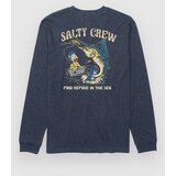 Salty Crew Big Bill Kids Longsleeve T-Shirt navy heather Cene