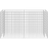  Gabionska sadilica od pocinčanog čelika 180 x 50 x 100 cm | shoptok.hr