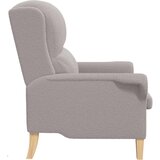  Fotelja Svjetlosiva Mekani Sherpa materijal | shoptok.hr