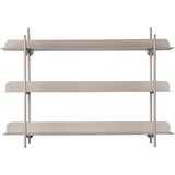 PT LIVING Siva metalna polica s više razina 60 cm Riqueza Tres – Cijene