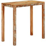 vidaXL Barska miza 112x55x108 cm trden predelan les | Shoptok.si