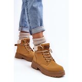 Boto Women's Leather Trappers With Fur Camel Lynnvia | Shoptok.si