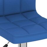 Barski stolci od tkanine 2 kom plavi | shoptok.hr