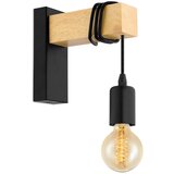 Lesnina-XXXL Crna/u prirodnoj boji zidna lampa TOWNSHEND &ndash; cijene