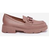 Boto Ladies Moccasins Eco Leather With Decorative Detail Khaki Seftass | shoptok.hr