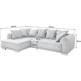 MID.YOU KOTNA SEDEŽNA GARNITURA, mikrovelur bordo | Shoptok.si