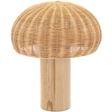 Villa Collection LED namizna svetilka v naravni barvi s senčnikom iz ratana (višina 32 cm) – | Shoptok.si