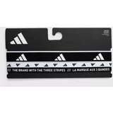 Adidas Naglavni trakovi 3-pack črna barva
