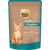 Select Gold Cat Senior +7 Acceptance piščanec z jetri in lososom, pašteta 85g vr | Shoptok.si