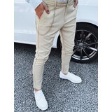 DStreet Men's Beige Trousers | Shoptok.si