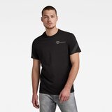 G-star T-shirt - Astro back tape black | Shoptok.si