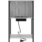  Noćni ormar 2 pcs Sivi hrast sonoma 38 x 31 x 61 cm | shoptok.hr