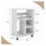 Hanah home Polica za knjige Cuup Black | Eponuda.com